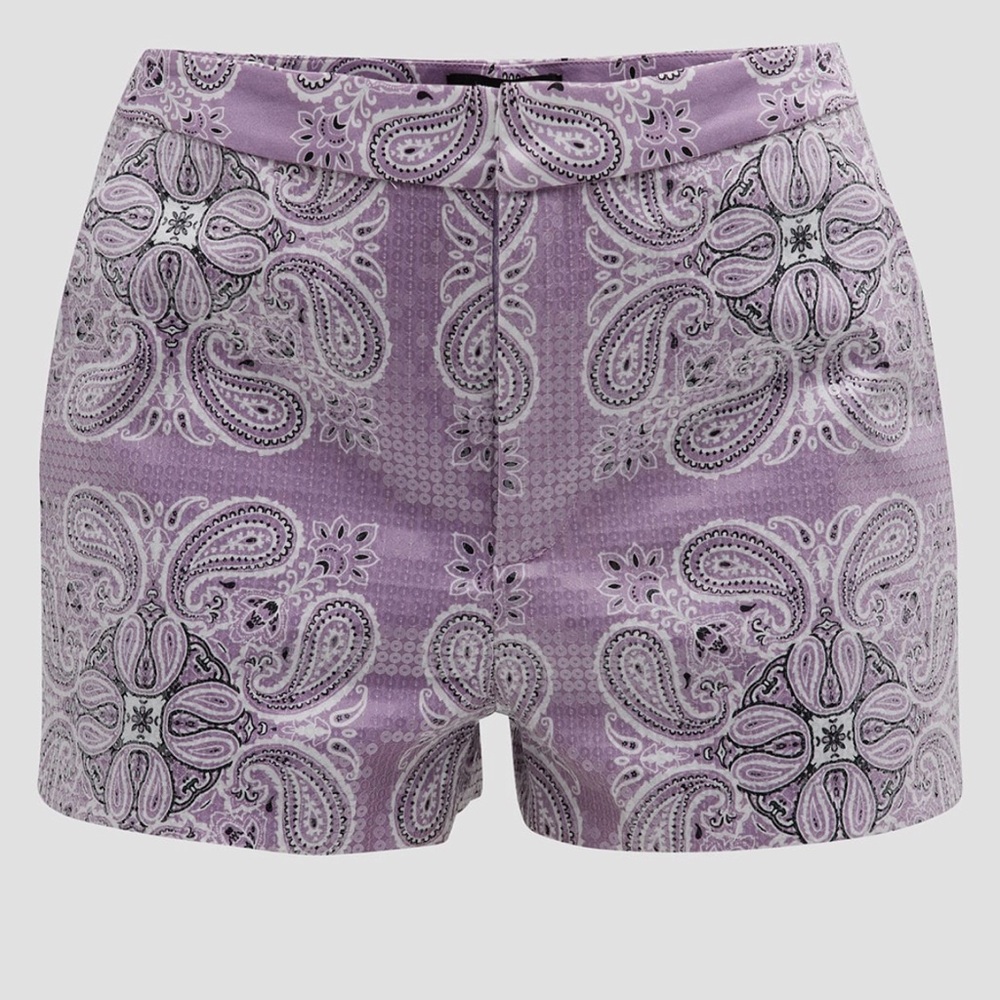 Neiman Marcus BANDANA VIOLETTA SHORTS sz 6 MSRP $265 NWT